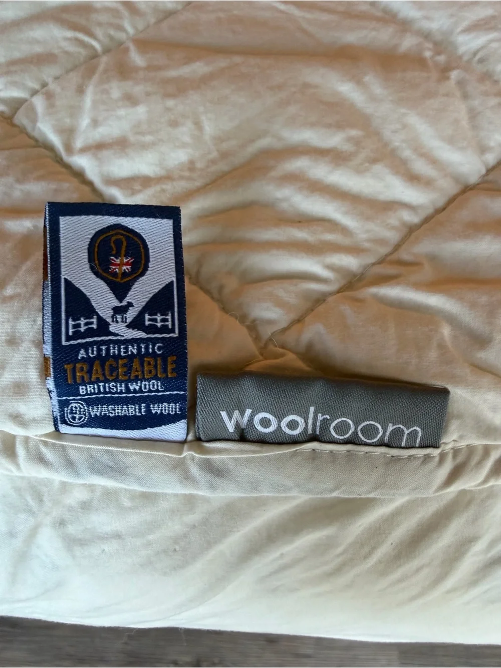 Deluxe Washable Woolroom Mattress Protector Cover